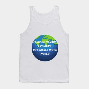 Good vibes in the World Tank Top